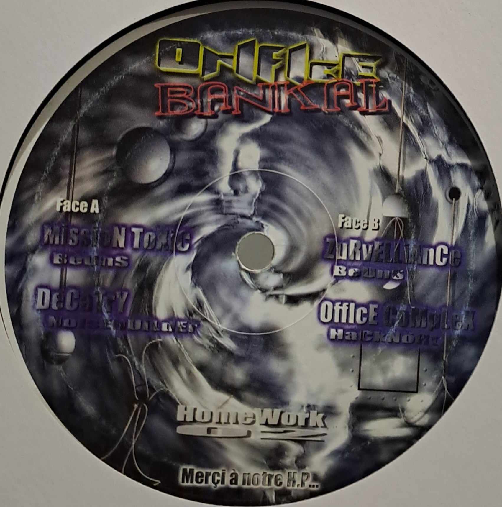 Orifice Bankal - vinyle hardcore
